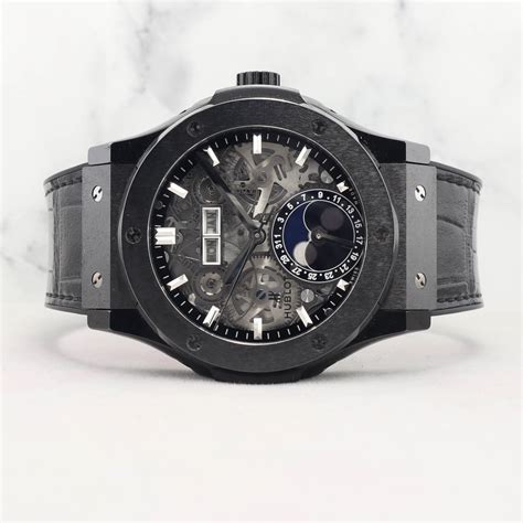 Hublot Classic Fusion Aerofusion Moonphase Black Magic 547